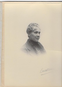 Léonie Albin, femme de l'oncle Daniel Poupardin. 1921